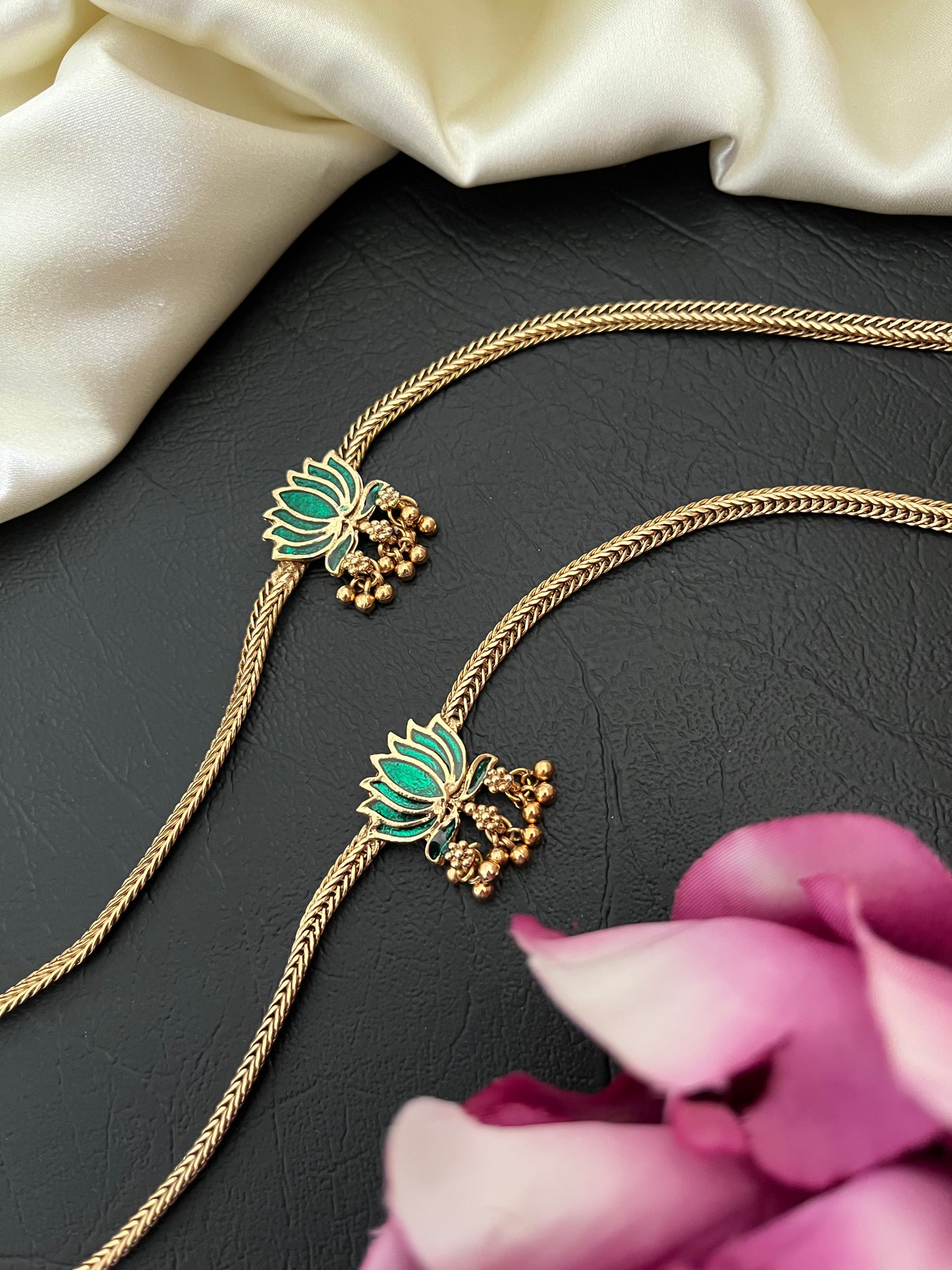 Padma – Lotus Bloom Anklet (Payal)