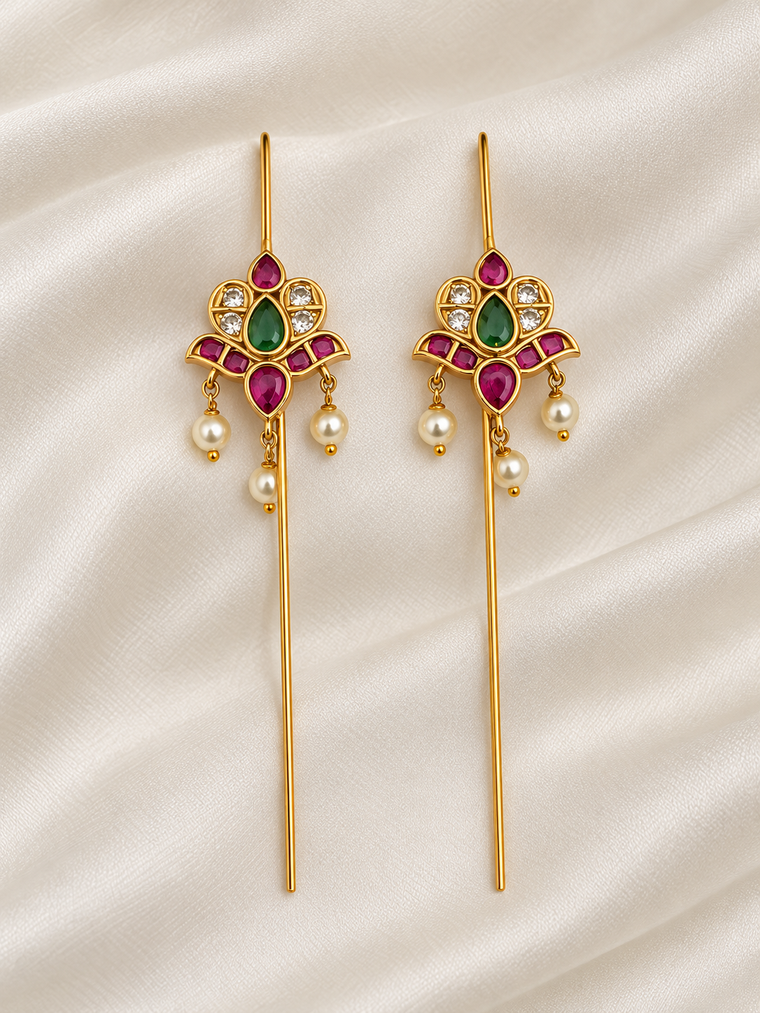 Rangini Kemp-Style Needle Ear Cuff – V2