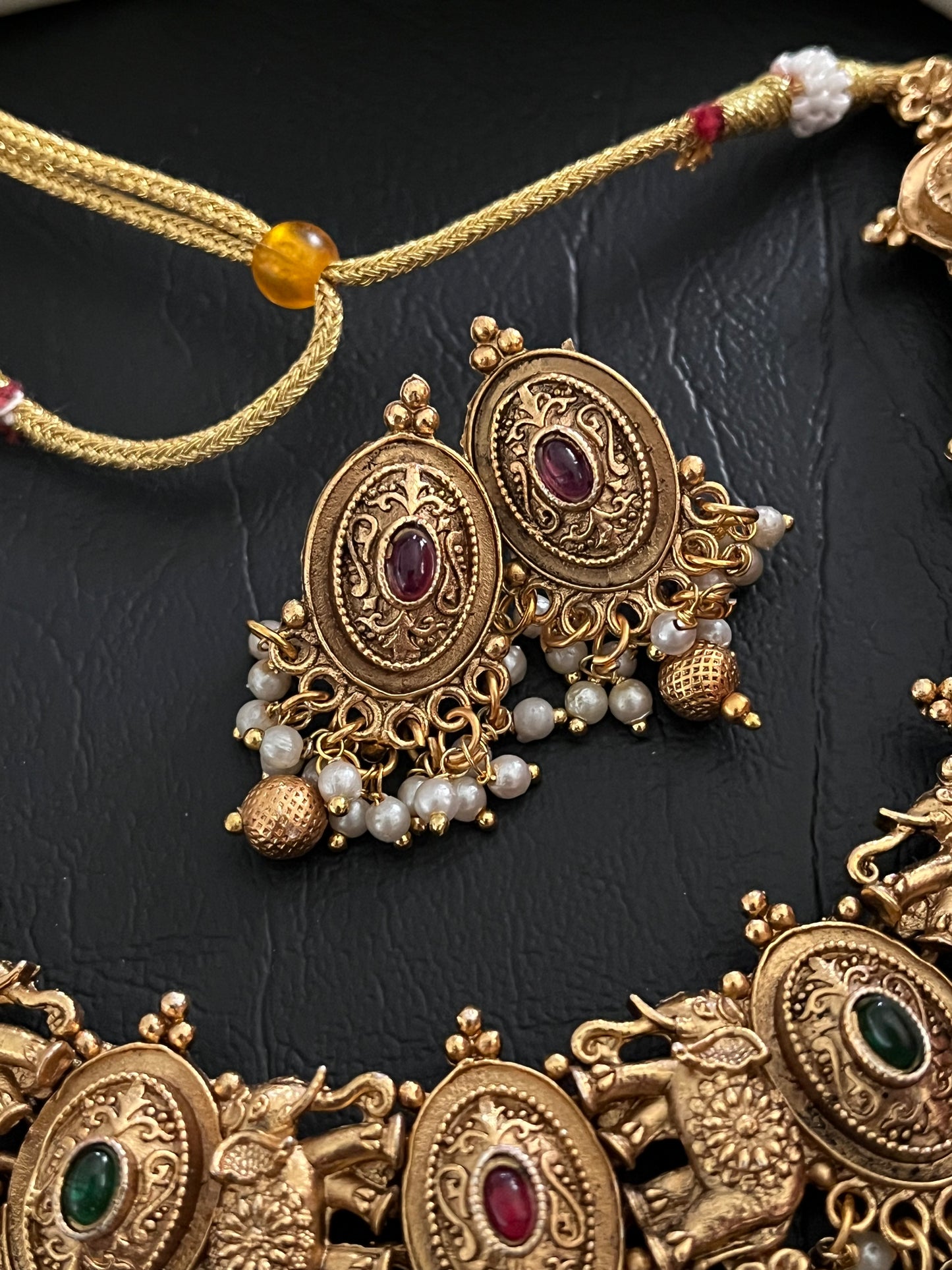 Hastika - Temple Necklace Set