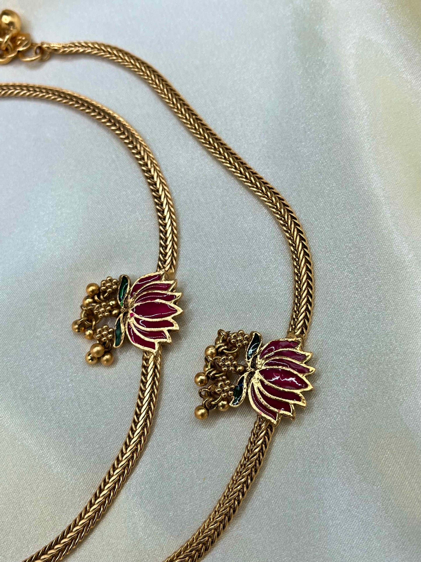 Padma – Lotus Bloom Anklet (Payal)