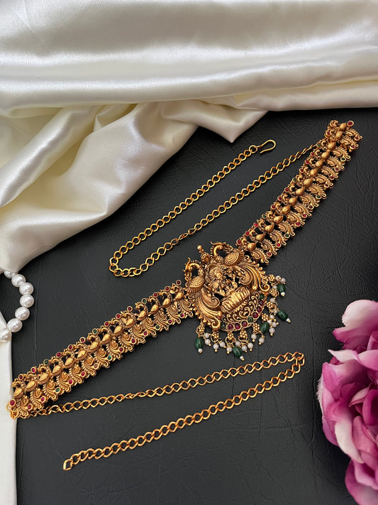 Shrivalli – Lakshmi Peacock Temple Hip Chain