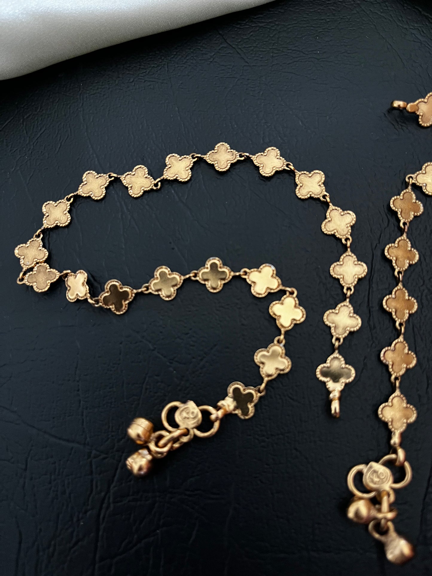 Elowen – Clover Link Anklet