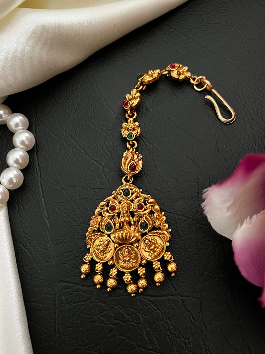 Shrivalli – Lakshmi Coin Temple Maang Tikka