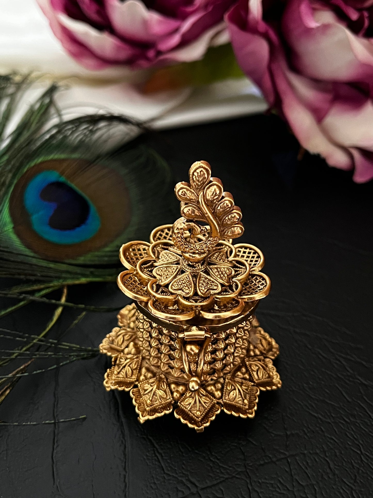 Veda - Temple Sindoor Box - V2