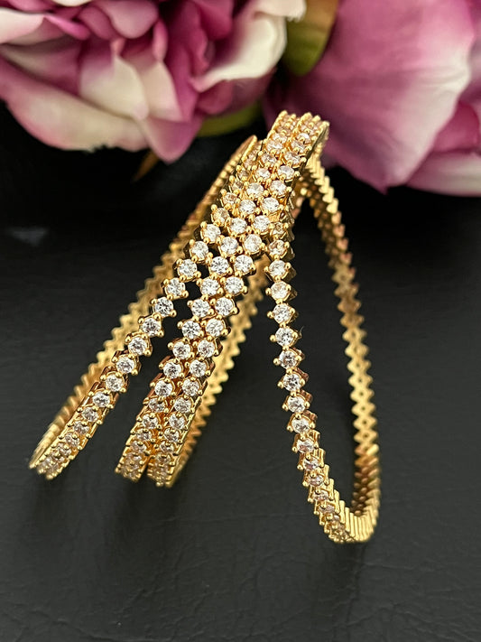 Riva - Stone Bangles (Pair)