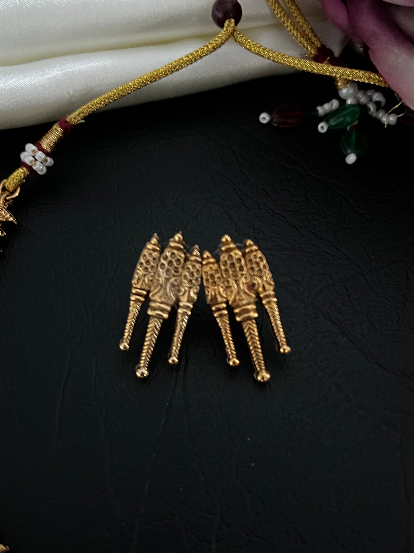 Mallika - Mullamottu Mala Necklace Set