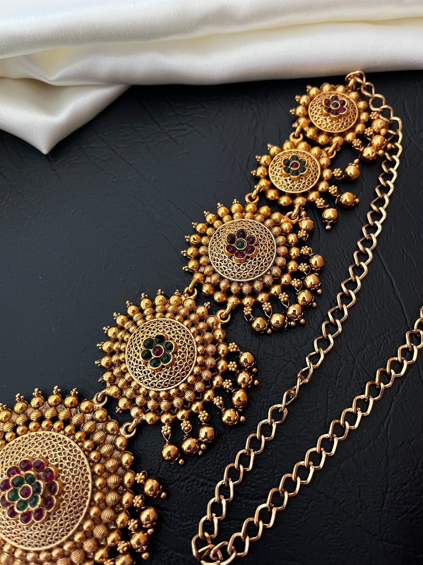 Sundari Chakra – Non-Idol Temple Disc Hip Chain