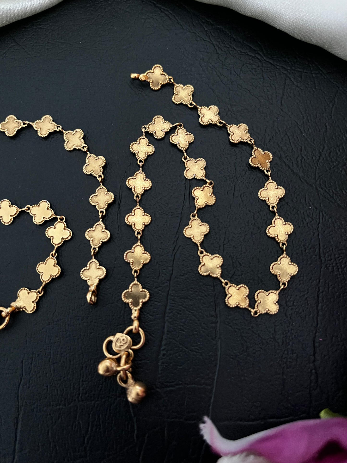 Elowen – Clover Link Anklet