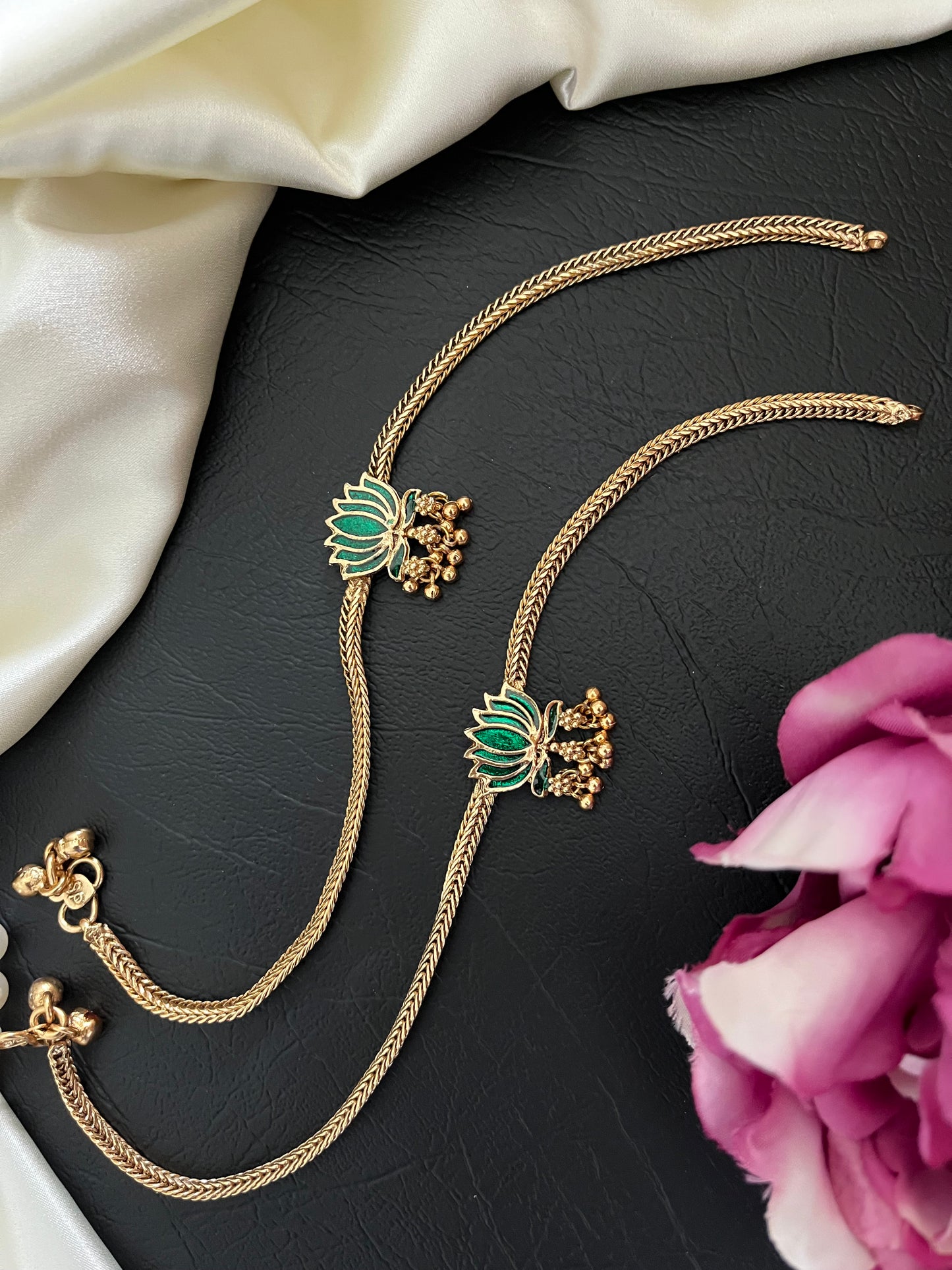 Padma – Lotus Bloom Anklet (Payal)