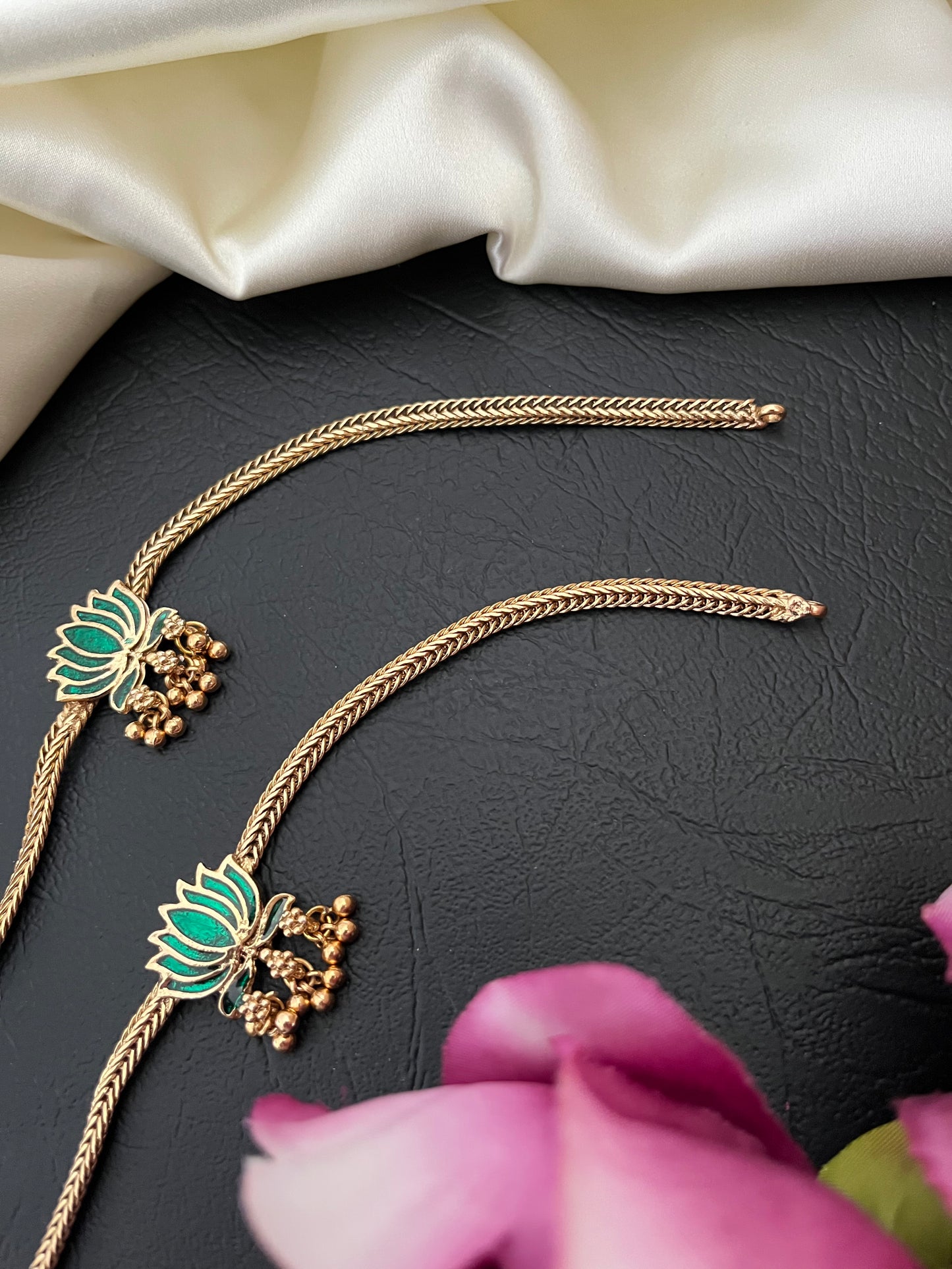 Padma – Lotus Bloom Anklet (Payal)
