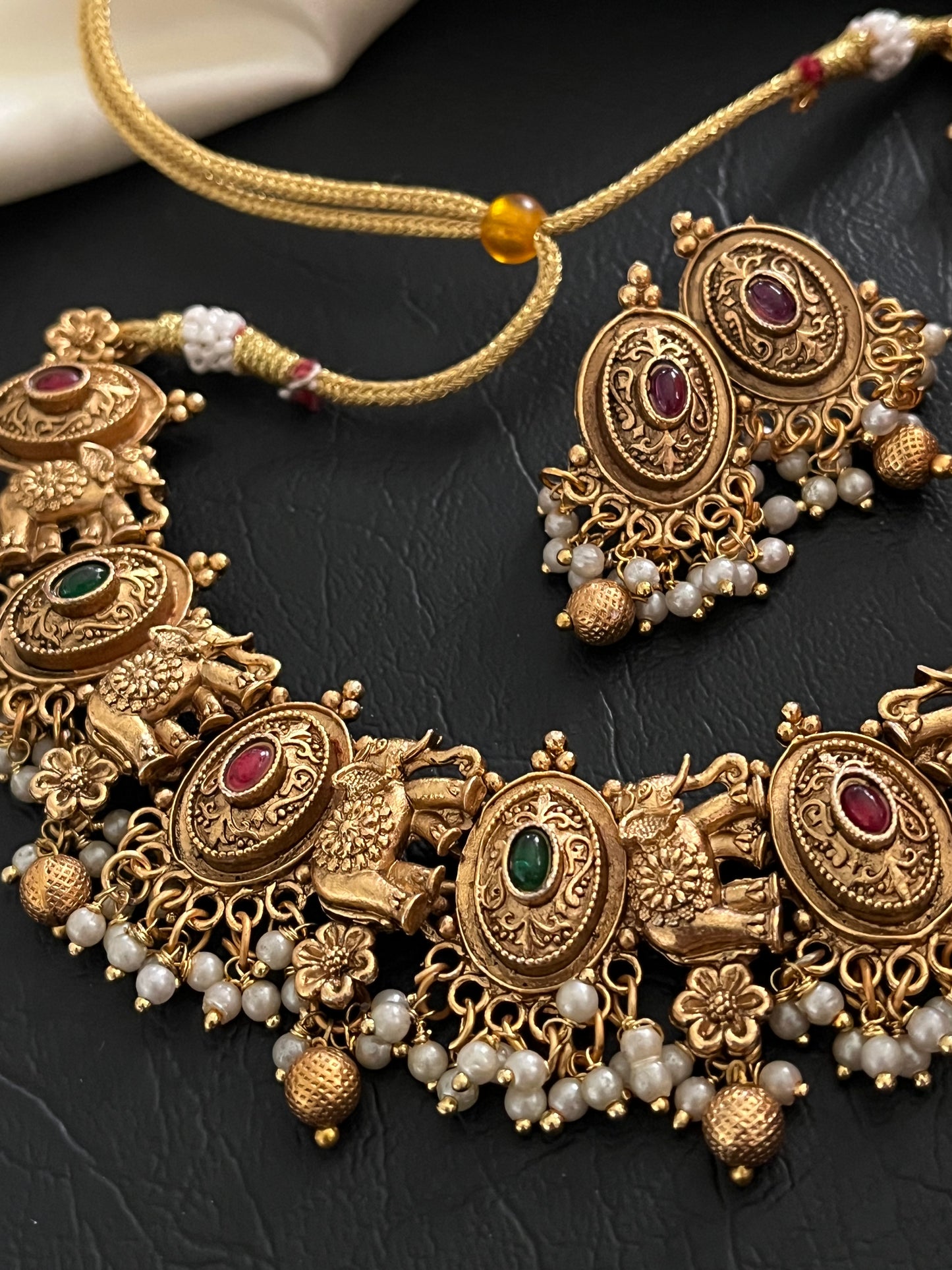 Hastika - Temple Necklace Set