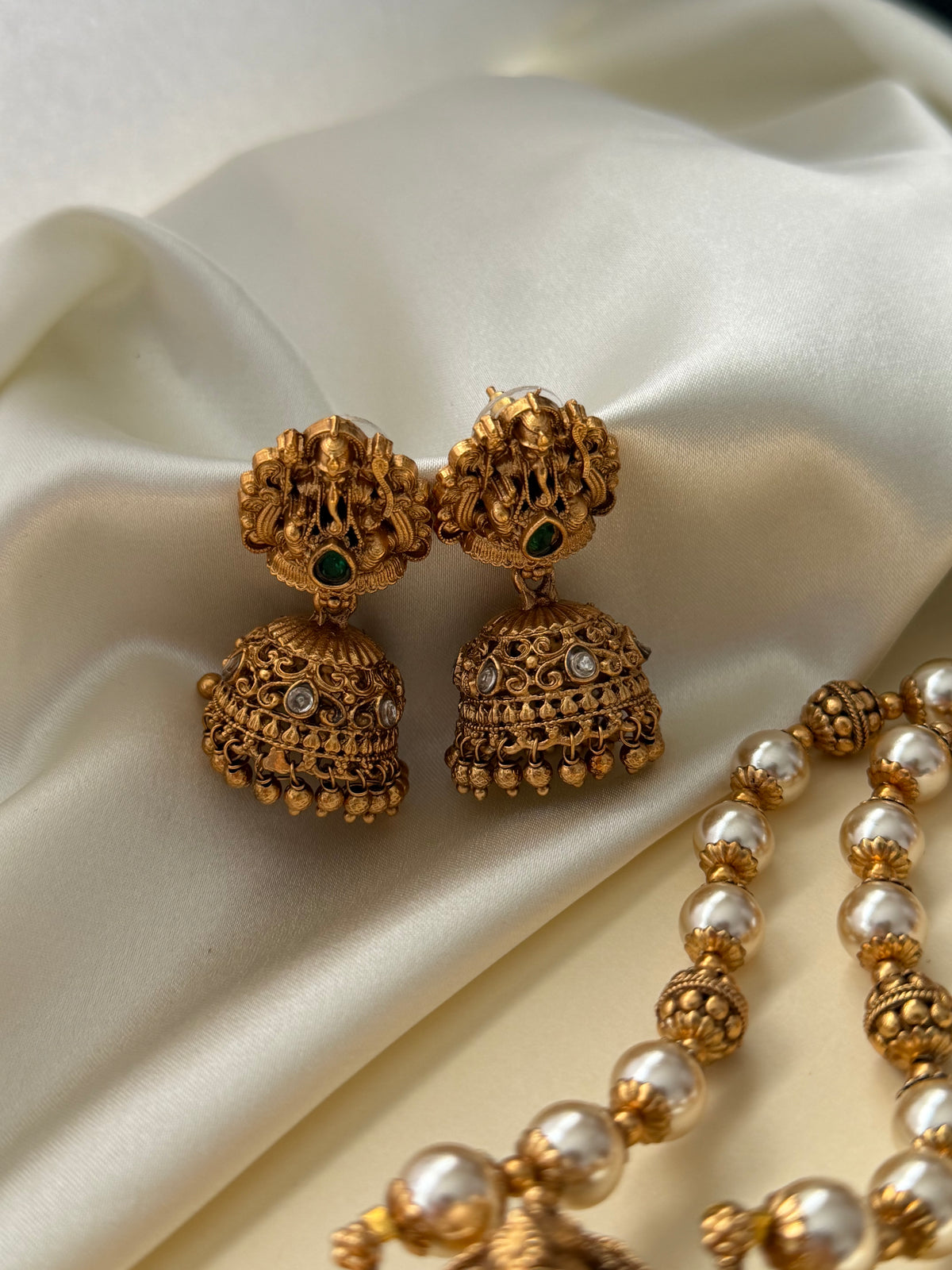 Gajanan - Ganesha Temple Necklace Set