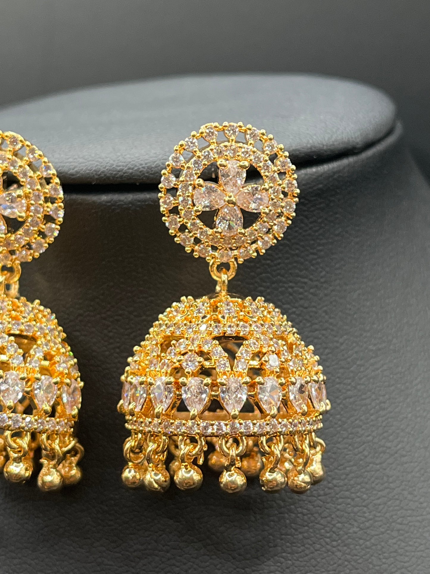 Nyla - Premium Gold Plated Jhumkas