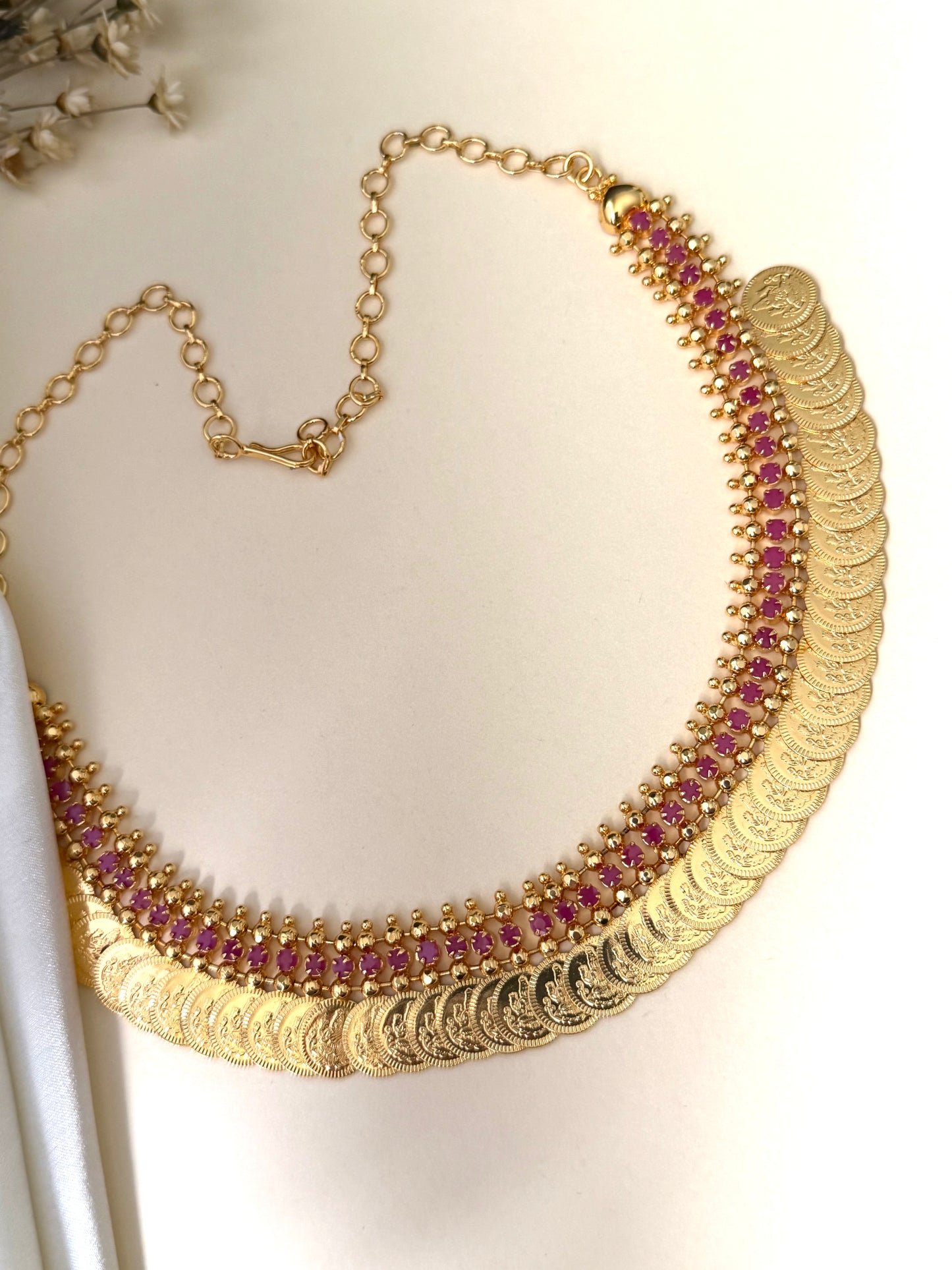 Kasumala V1 – Kerala Style Lakshmi Coin Necklace
