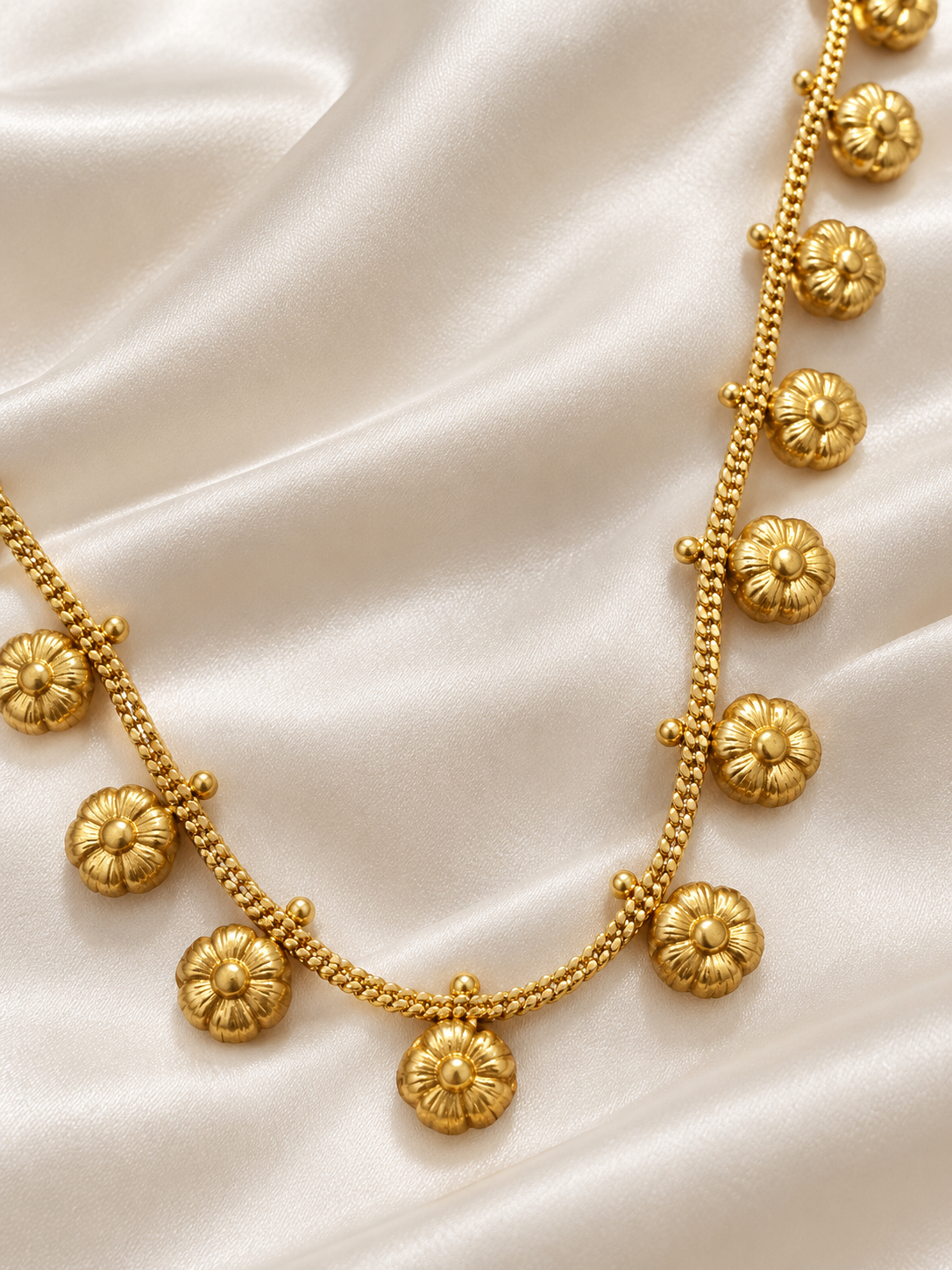 Kusuma - Floral Charm Hip Chain | Waist Chain & Aranjanam Australia