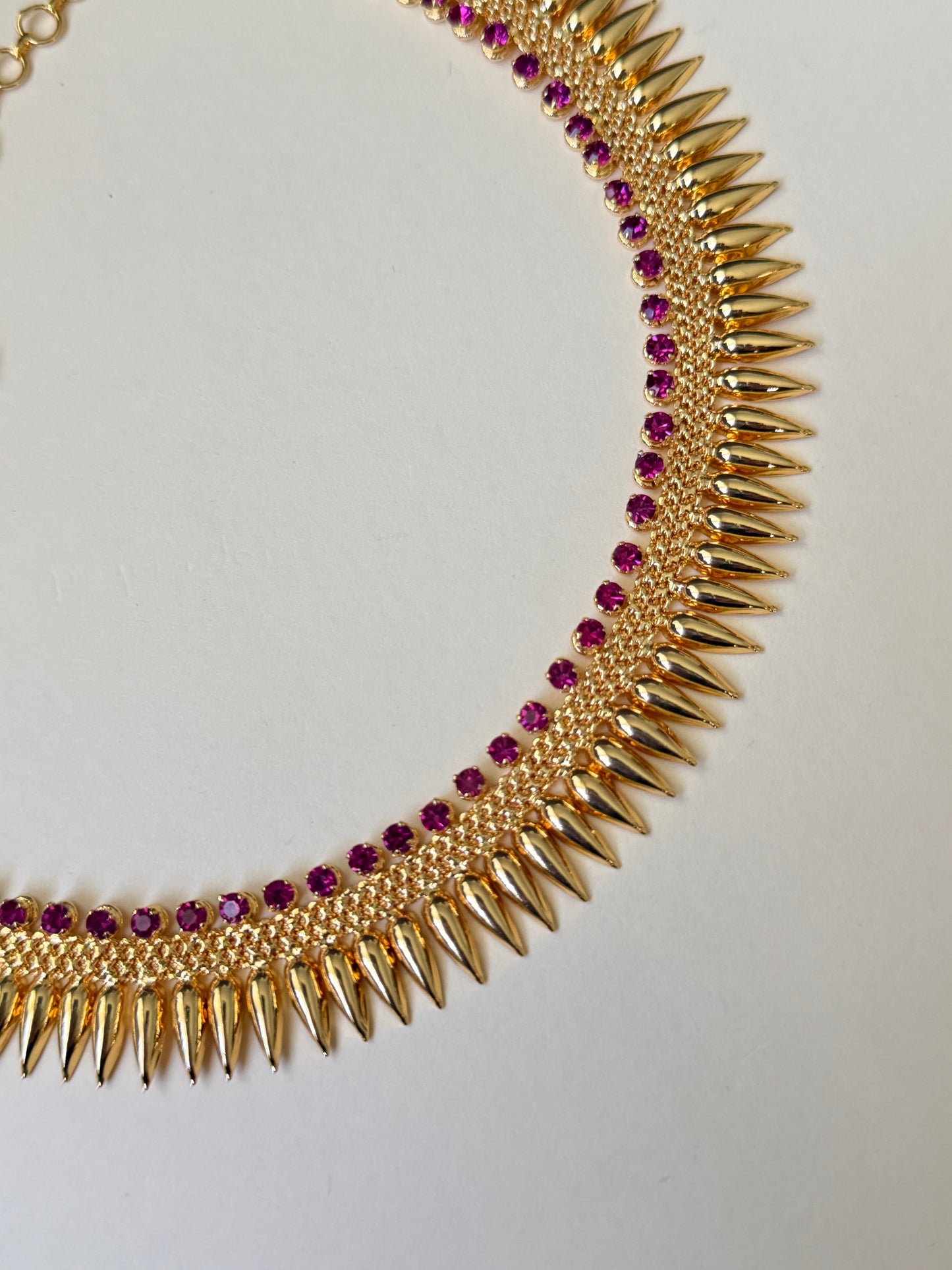 Mullamottu Mala V1 – Gold-Plated Kerala Jasmine Bud Necklace